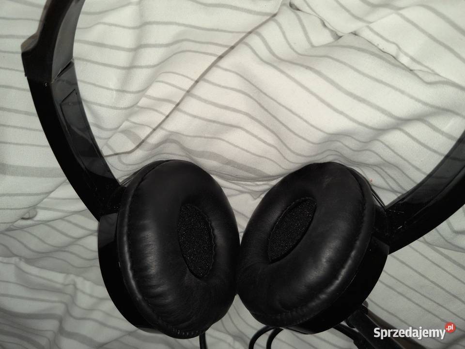 Słuchawki nauszne z mikrofonem Głośniki, słuchawki i kamerki internetowe łódzkie Tomaszów Mazowiecki