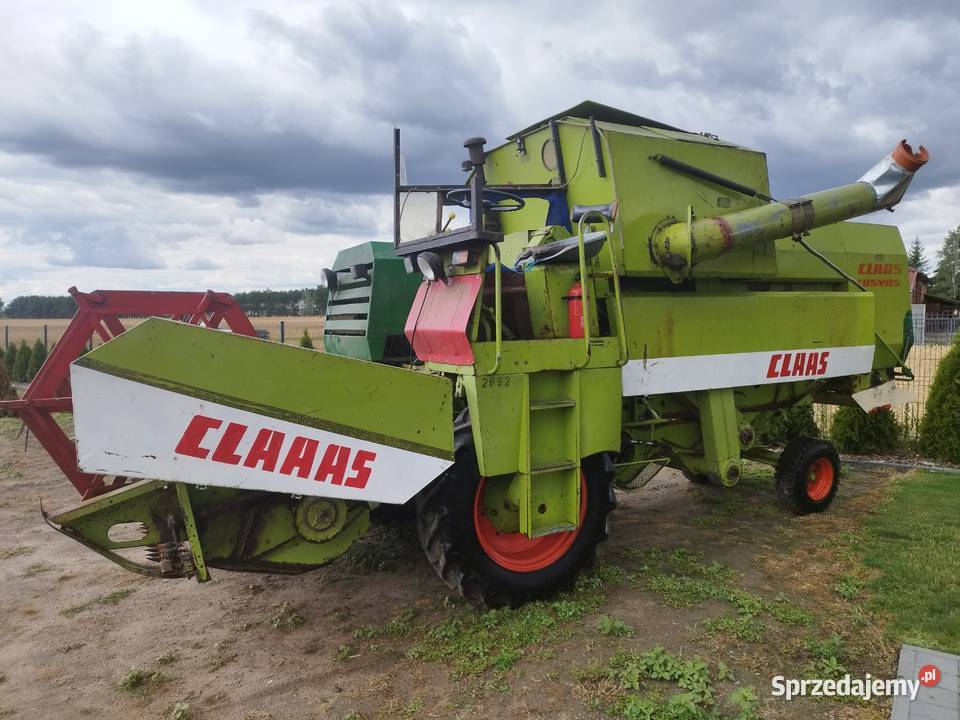 Kombajn zbożowy Claas cosmos bizon rekord Łowicz