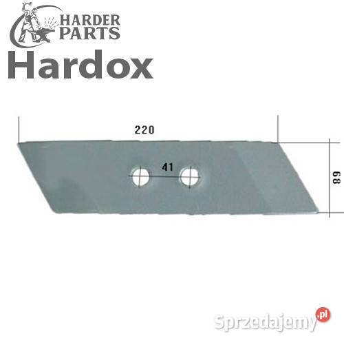 Dłuto HARDOX 1023L do pługa UNIA grudziądz 2 3