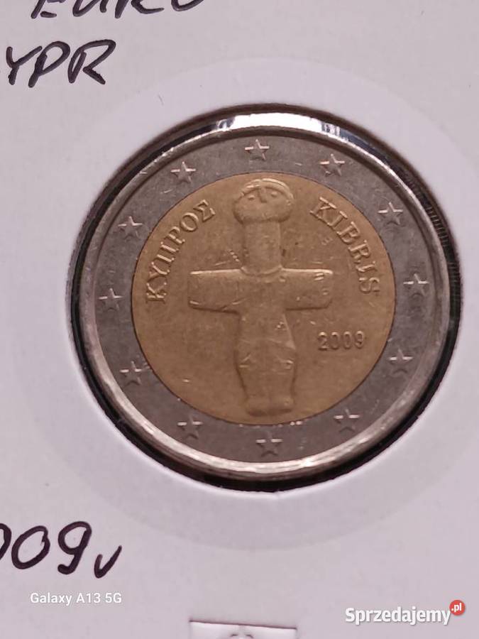 2 Euro Cypr 2009 r Numizmatyka Konin