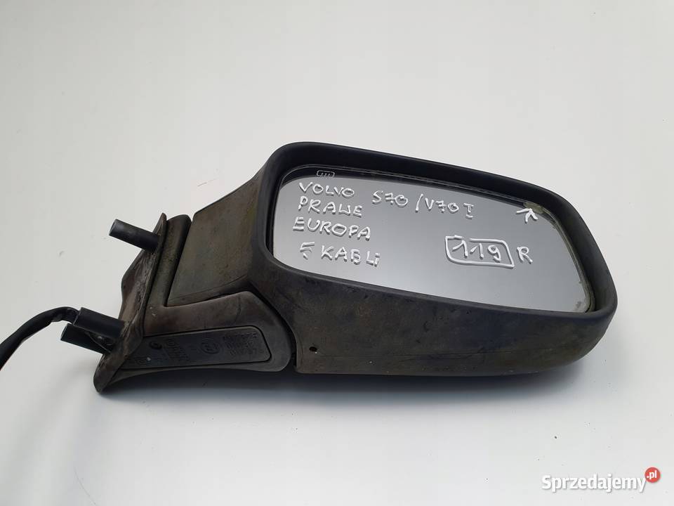 LUSTERKO Volvo V70 I S70 9600r PRAWE PASAŻERA 5 lubelskie Rudka