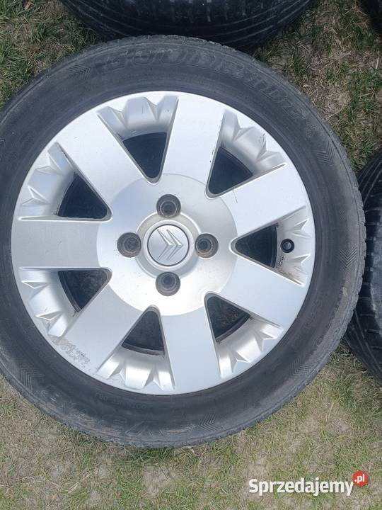 Felgi aluminiowe Citroen 15 Parczew sprzedam