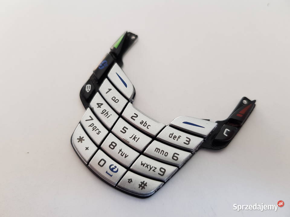 Klawiatura Klawisze Nokia 6600 srebrna NOWA Leszno sprzedam