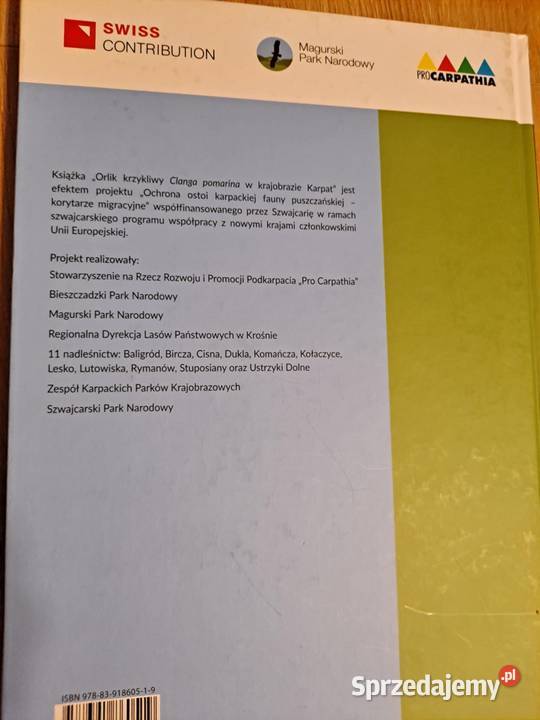Orlik krzykliwy w krajobrazie Karpat 2016 sprzedam