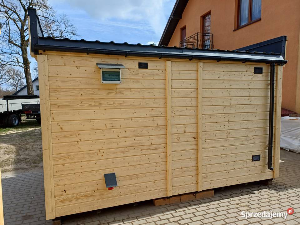 Sauna ogrodowa szkieletowa ocieplona z mazowieckie Płock sprzedam