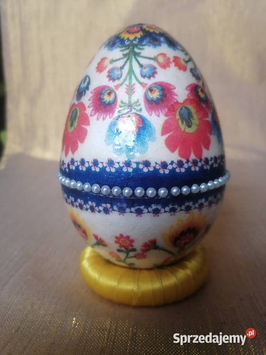 jajko pisanka ozdoba hand made jajo Sierpc
