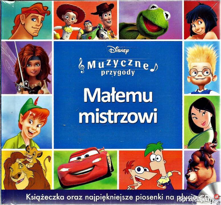 MUZYCZNE PRZYGODY MAŁEMU MISTRZOWI DISNEY CD Kalisz
