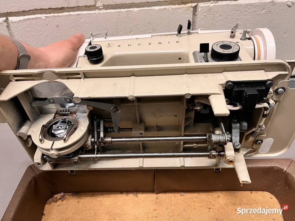 Maszyna do szycia Łucznik zygzakowa pedał i mazowieckie Warszawa