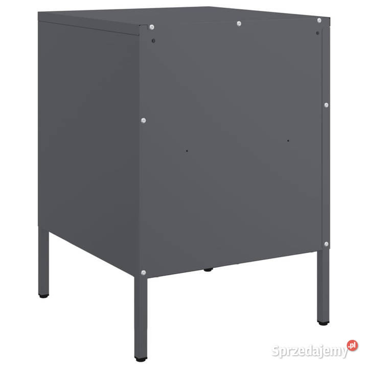 Szafka nocna antracytowa 36x39x505 stal WM843058 mazowieckie Warszawa