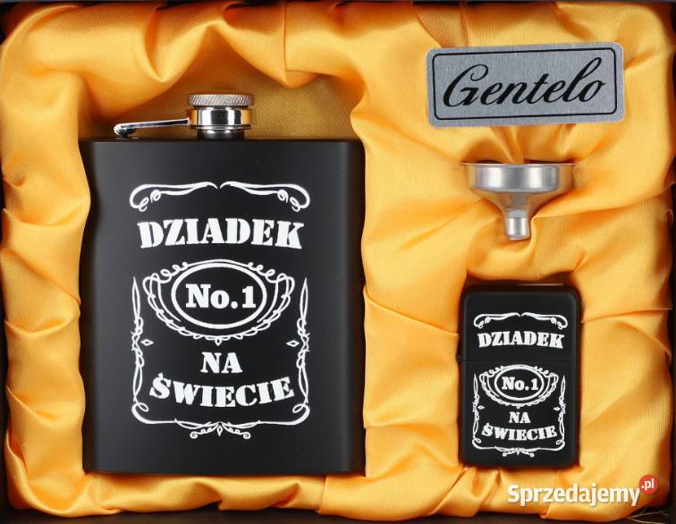 Piersiówka Zapalniczka benzynowa w Zestawie Pozostałe Ostrowy nad Okszą