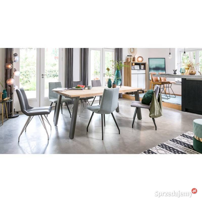 Stół OTTA 220x100 akacjowy w stylu skandynawskim Stoły