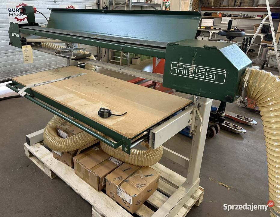 HESS BS1500 szlifierka dlugotasmowa Nowy Targ