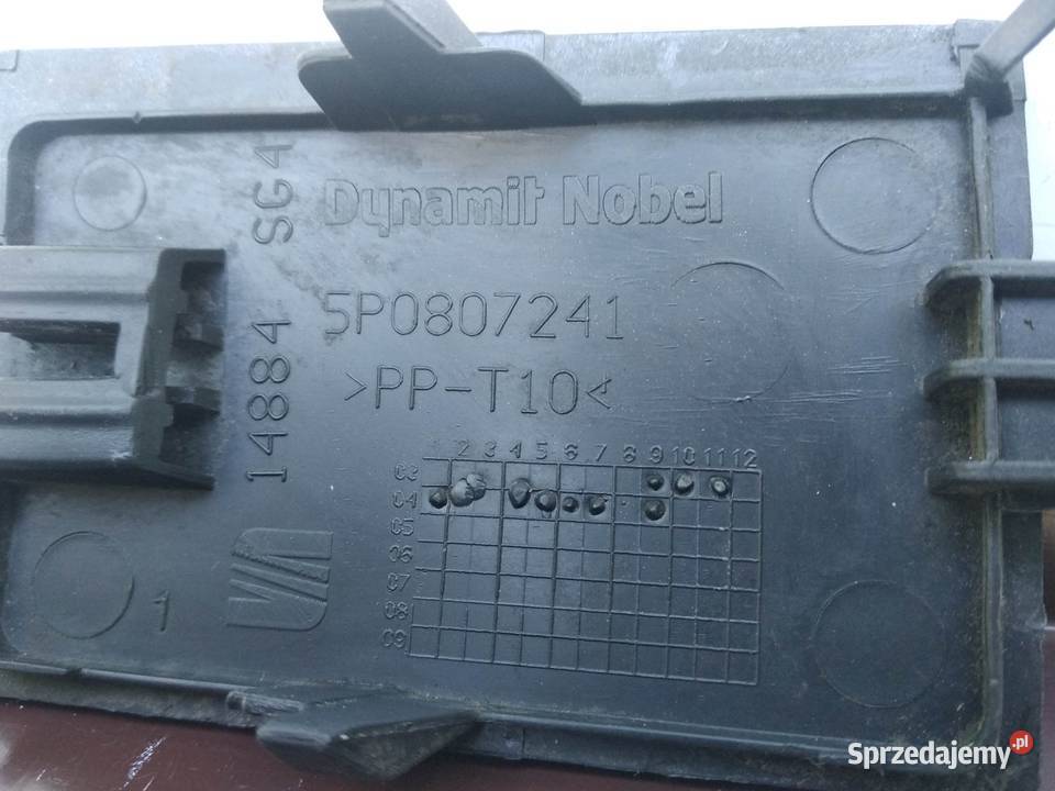 Seat Altea Toledo III zaślepka osłona haka łódzkie Sieradz sprzedam