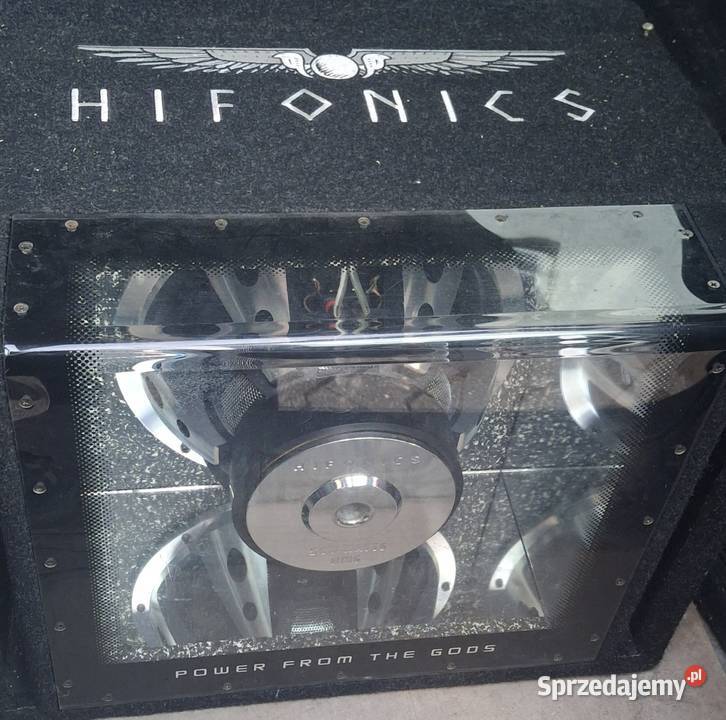 Skrzynia basowa subwoofer hifonics 1000watt Śnietnica