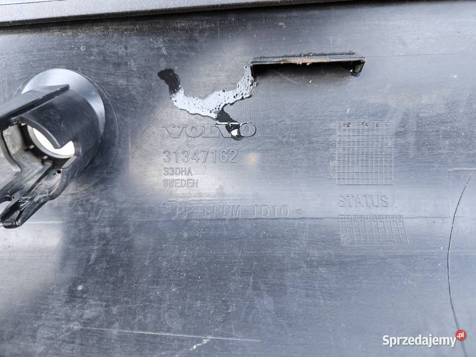 VOLVO V40 RDESIGN DYFUZOR SPOILER ZDERZAKA TYŁ Spoilery wielkopolskie Międzychód