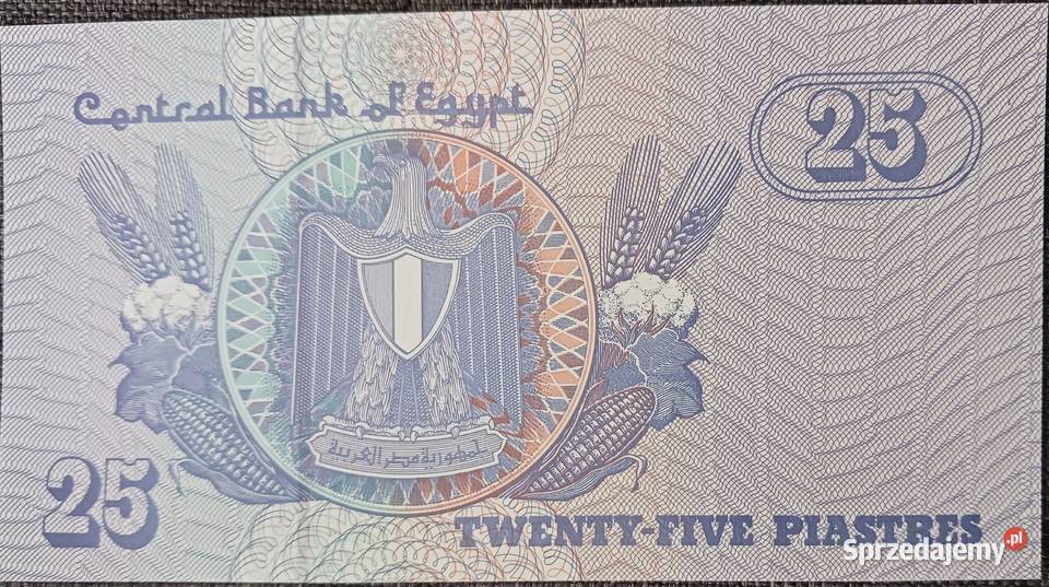 25 Piastr Egipt Mennicze wielkopolskie Konin
