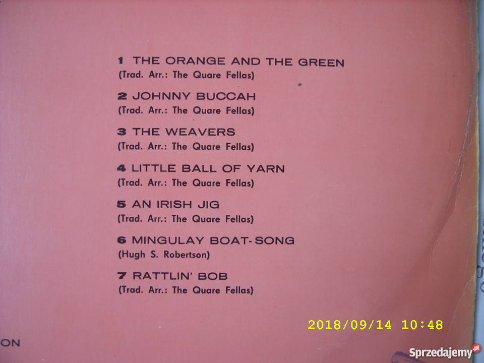THE QUARE FELLAS LP winylowa Wołów sprzedam