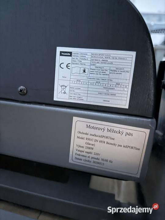 Bieżnia InSPORTline Gilavar Głubczyce