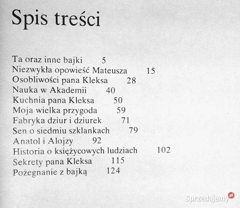 Akademia pana Kleksa Jan Brzechwa miękka Chełm