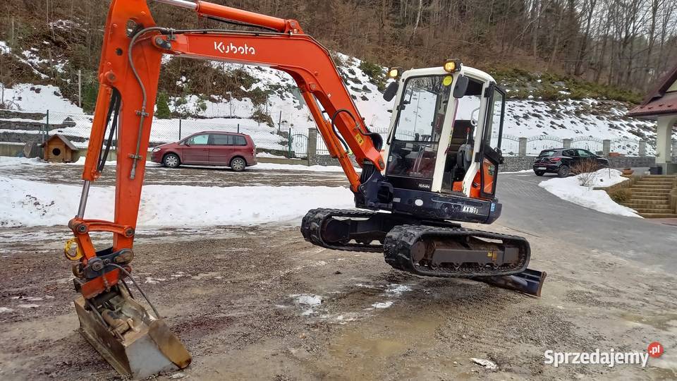 Kubota KX1613 koparka minikoparka gąsienicowa 52 Gąsiennice małopolskie