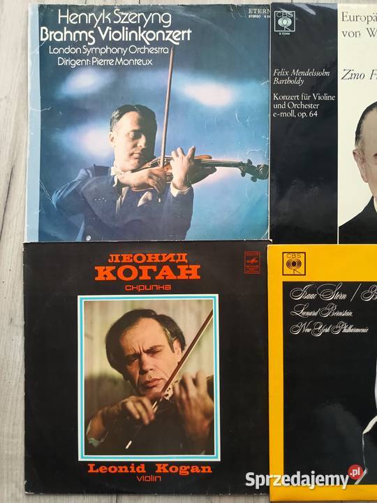 5 albumów winylowych z muzyką skrzypcową Wronki