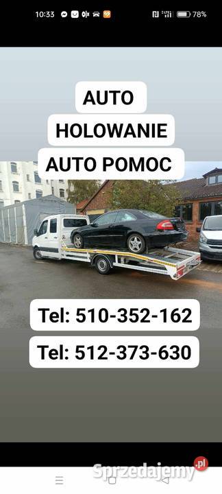 Pomoc drogowa auto pomoc auto laweta transport Opole Lubelskie usługa