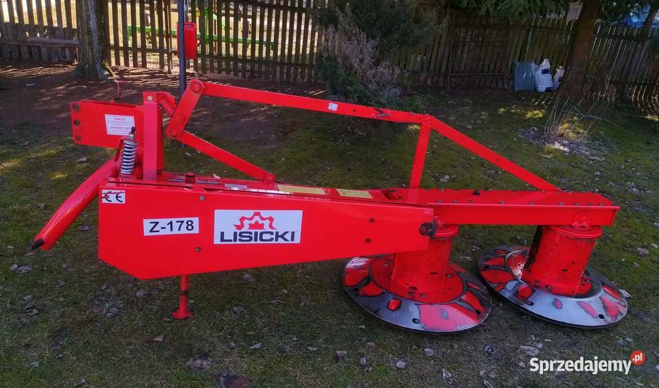 Kosiarka Rotacyjna 165 Lisicki mało używana NOWA nieuszkodzony Dąbrowa Tarnowska