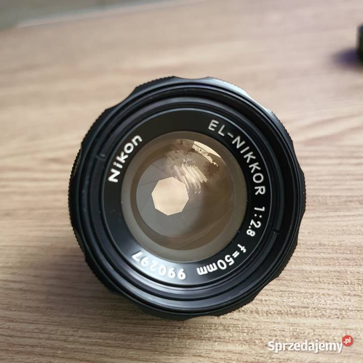 Nikon ELNikkor 50mm 28 obiektyw powiększalnikowy Nowa Sól