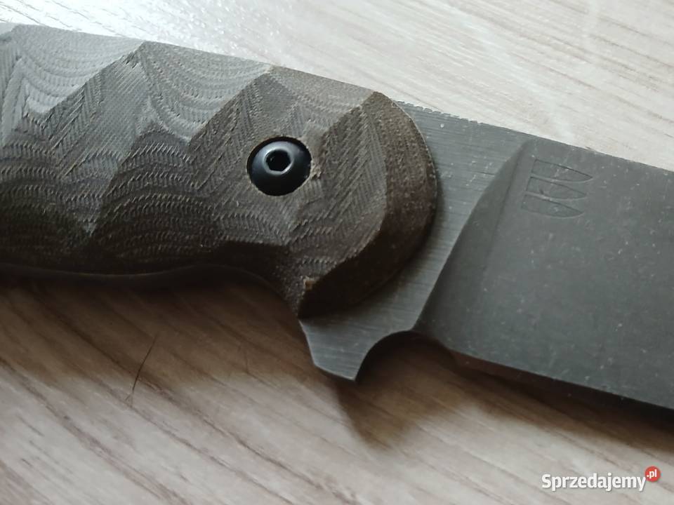 Nóż Emu D2 Emil Handmade Knives TekLok Militaria Lubartów