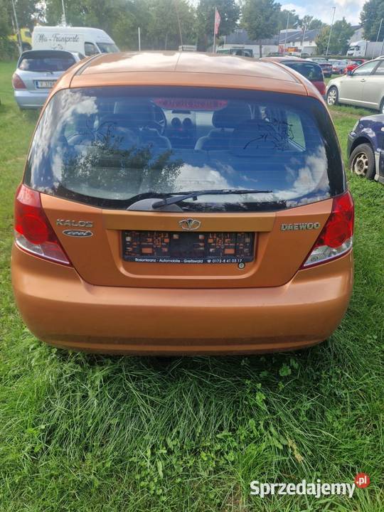Daewoo kalos 2005 wszystkie czesci Gorzów Wielkopolski