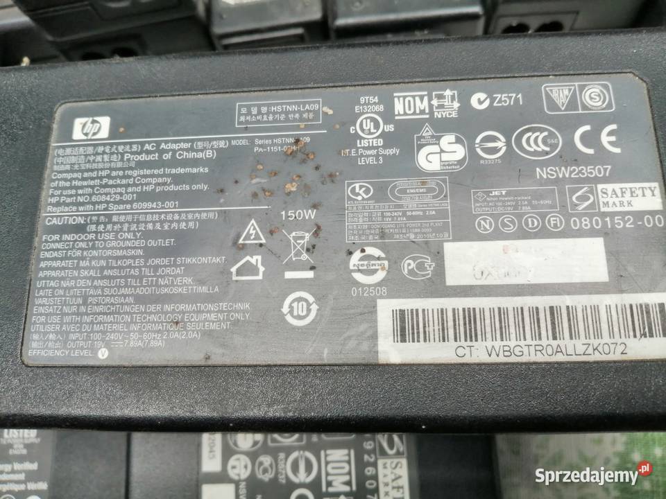 Zasilacze do laptopów Bydgoszcz sprzedam