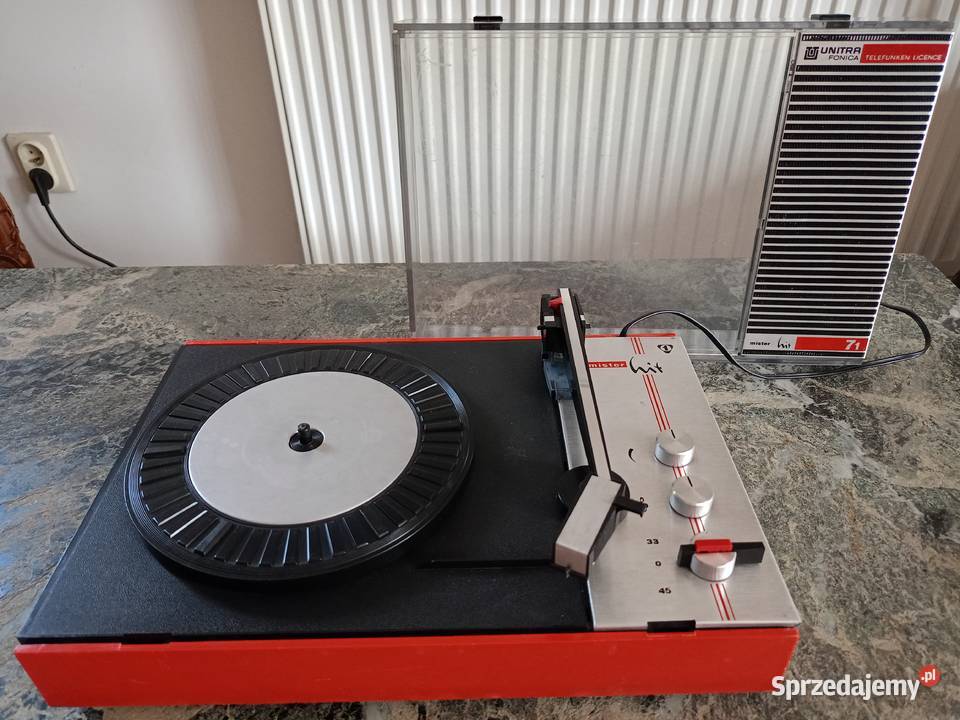 Polski Gramofon UNITRA Fonica Mister Hit 71 PRL