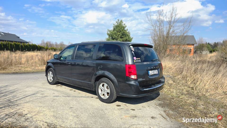 Dodge Grand Caravan PoLift Duża Navi Elektryczne welurowa tapicerka