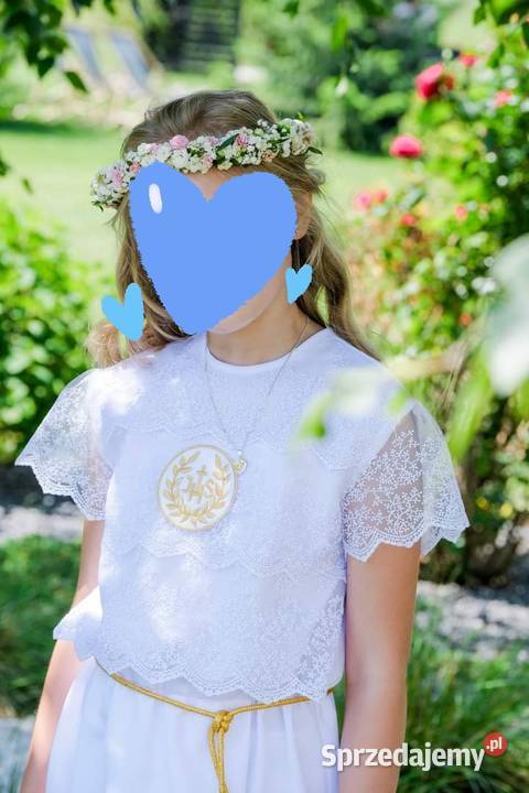 Sprzedam albę dziewczynki dziewczynka Września sprzedam