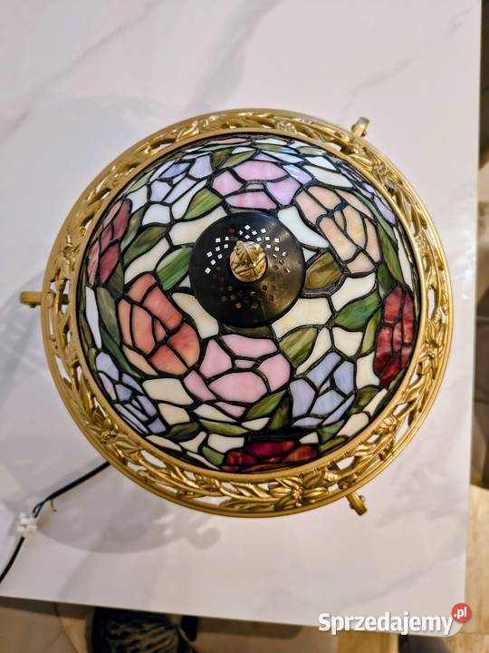 Tiffany lampa witrażowa wisząca plafon sufitowa Lampy