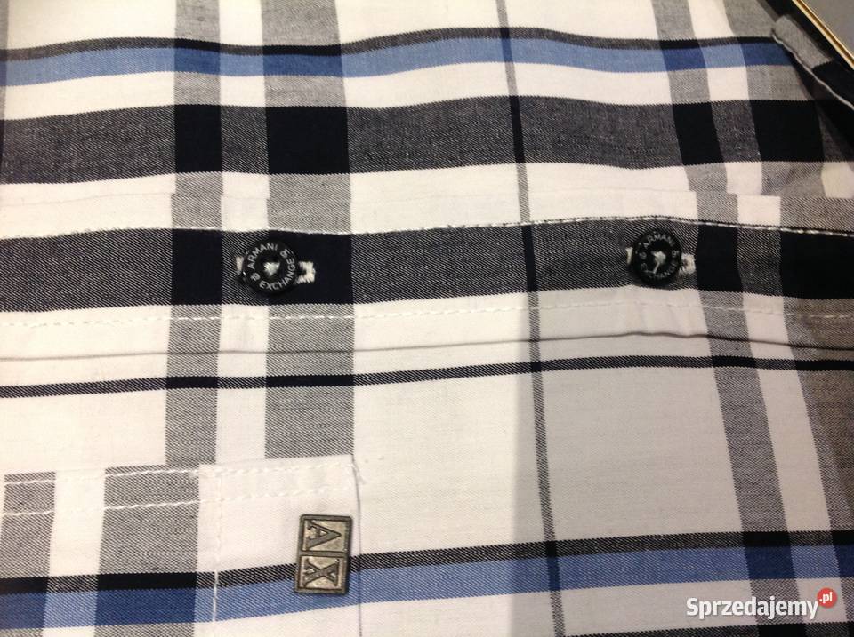 Koszulka w Krate Męska ARMANI EXCHANGE M NOWA Rozmiar M