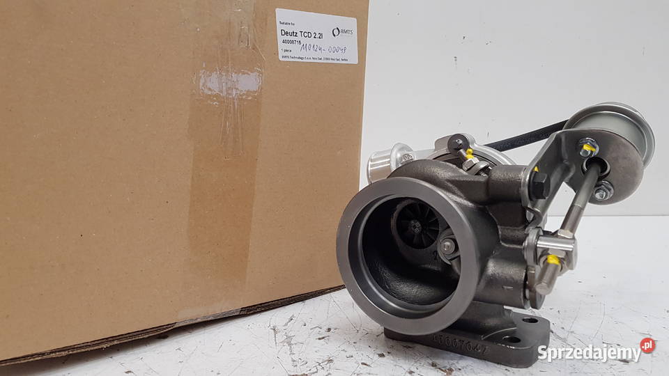 Nowa turbosprężarka firmy BMTS 40008715 40007880 mazowieckie Siedlce