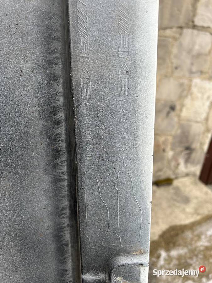 Nakładka na próg AMG Mercedes w 213 prawa strona Radom
