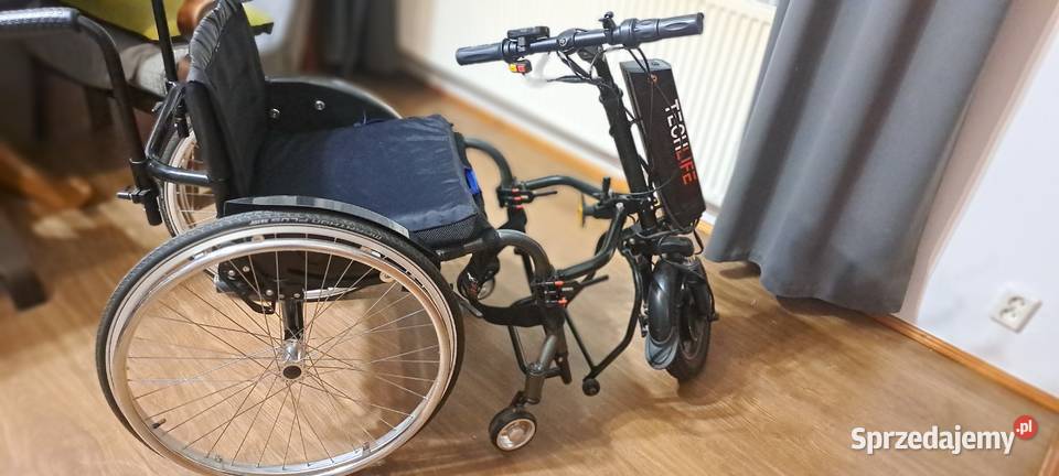 Sprzedam Elektryczny ręczny wózek inwalidzki