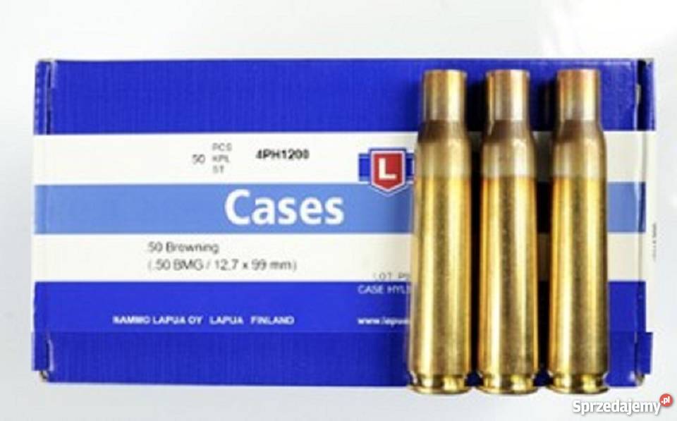 Łuski LAPUA 50 Match 127x99mm mazowieckie Warszawa