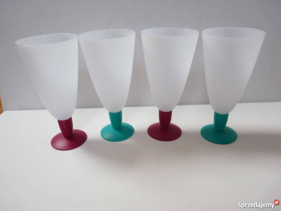 Tupperware nowa fala pucharki deserowe wielokolorowy świętokrzyskie Chęciny