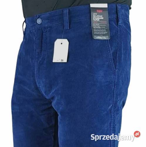 Męskie sztruksy Levis XX Chino niebieskie Levis śląskie Tarnowskie Góry