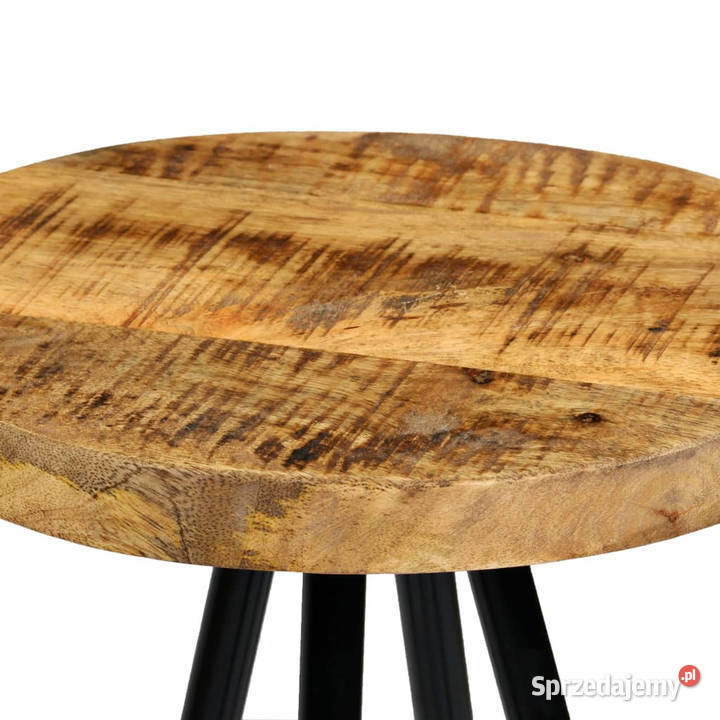 Stołki barowe 4 lite drewno mango WM246239 Meble Warszawa sprzedam