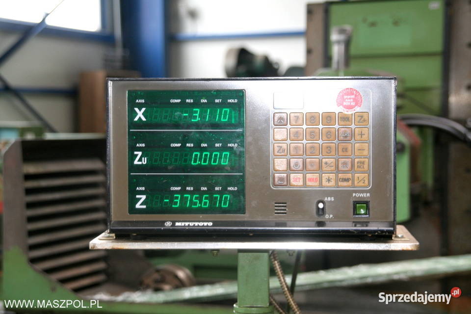 Tokarka TUG 40 x 1000 AFM ANDRYCHÓW z ODCZYTAMI Produkcja