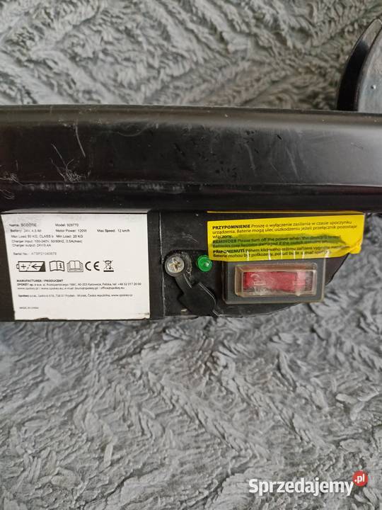 Dziecięca hulajnoga elektryczna SPOKEY Kłodzko