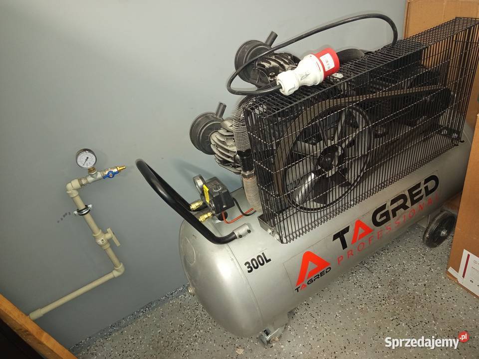 Kompresor olejowy sprężarka TAGRED 300L 3 tłoki Tomaszów Lubelski