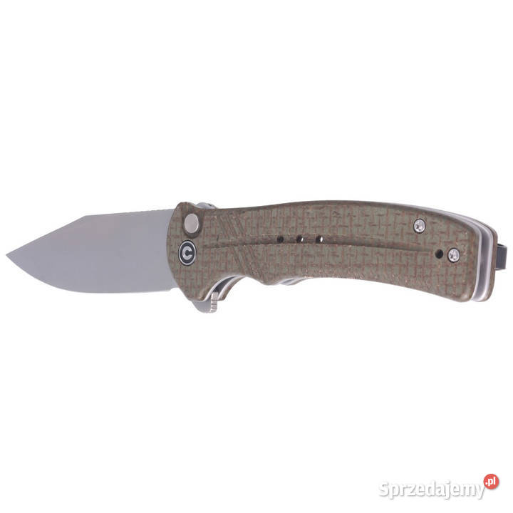 Nóż składany CIVIVI Cogent Green Micarta Silver Turystyka Warszawa