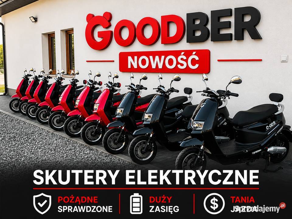Skuter elektryczny Cedrus motorower CGO5BMB5 Hulajnogi elektryczne świętokrzyskie Bieliny