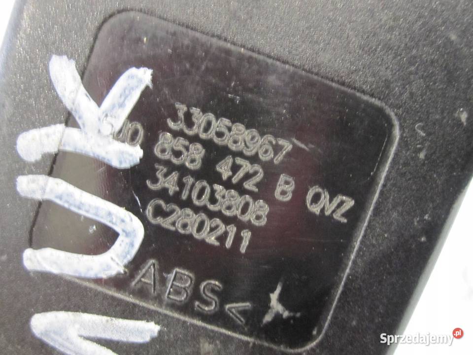 SKODA FABIA II LIFT 11r zapinka pasa prawa