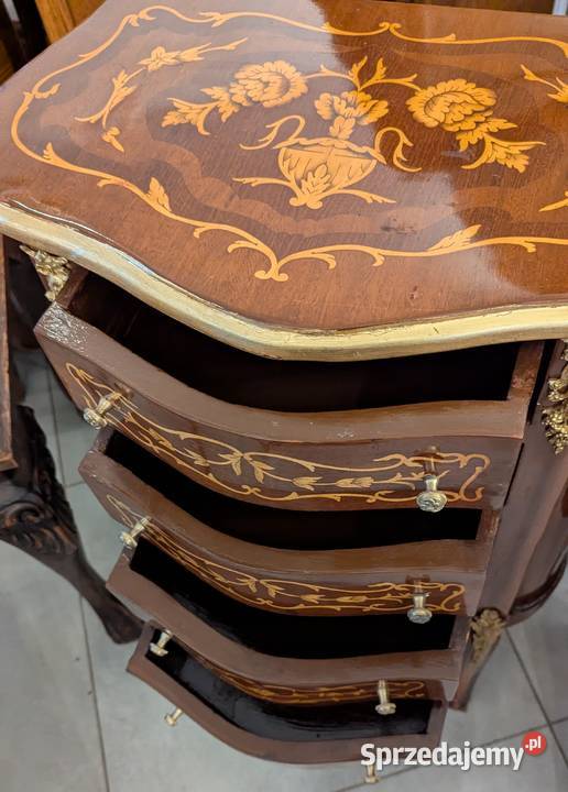 ładna komoda intarsjowanasklep Dąbrowa Górnicza sprzedam
